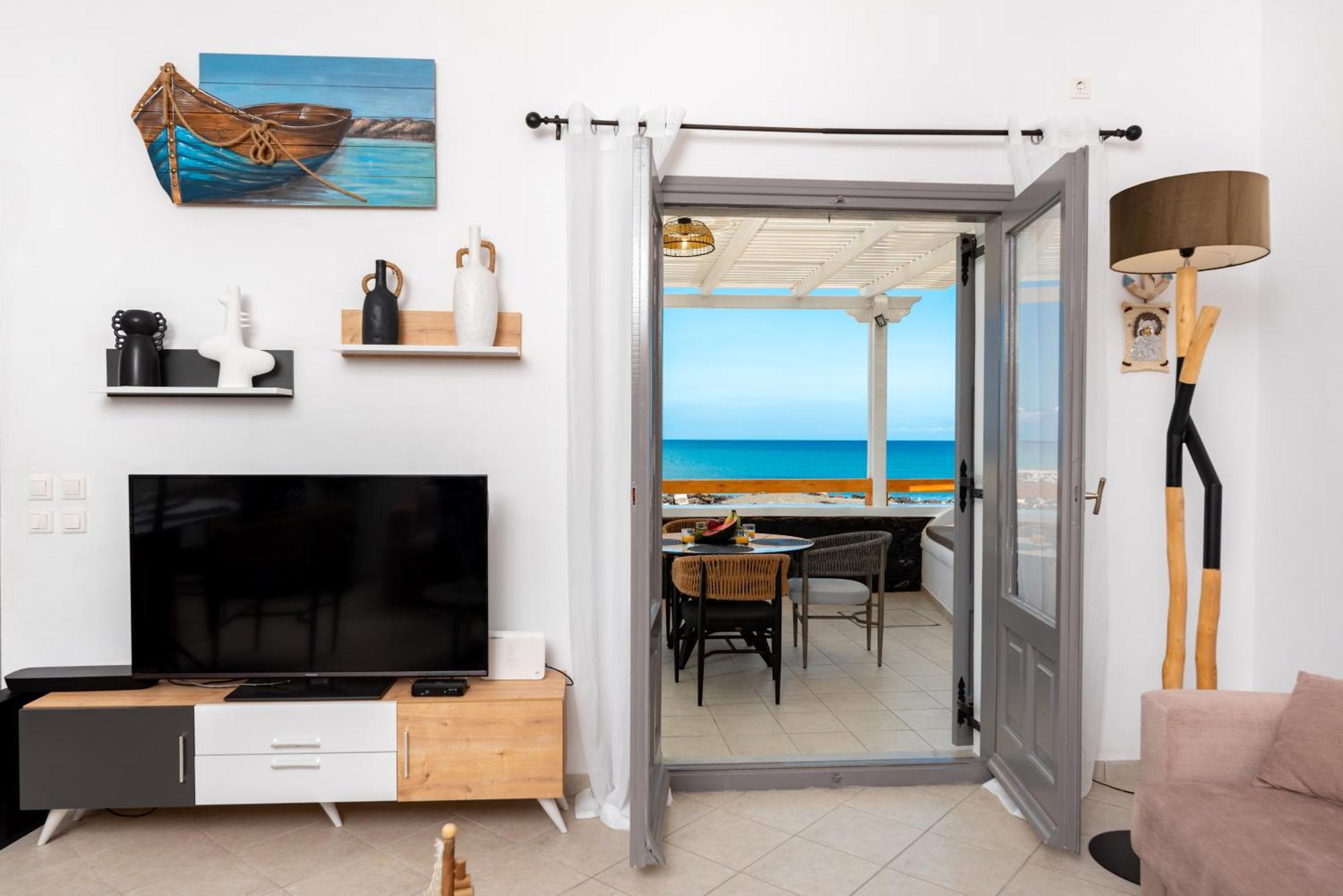 Ferienwohnung Gabriel House Monolithos Exterior foto
