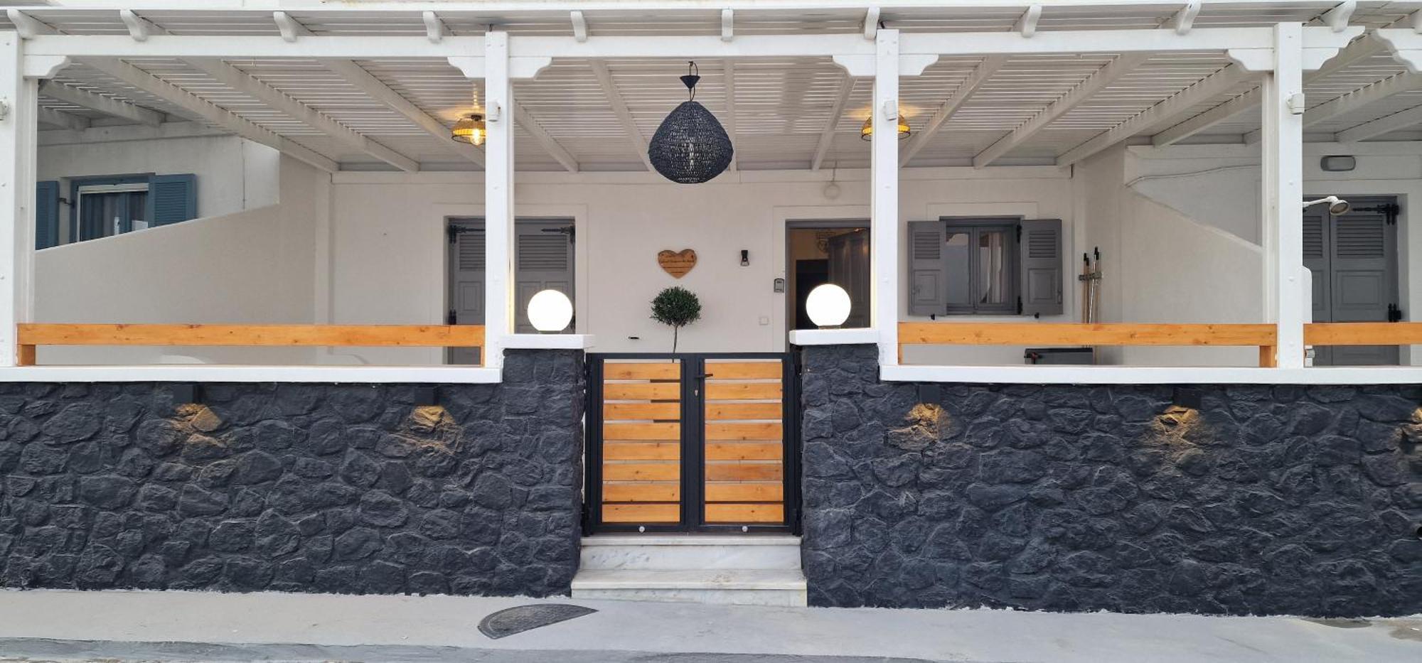 Ferienwohnung Gabriel House Monolithos Exterior foto