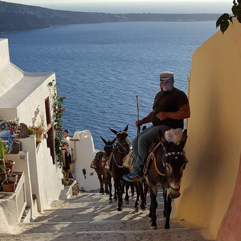 Ferienwohnung Gabriel House Monolithos Exterior foto